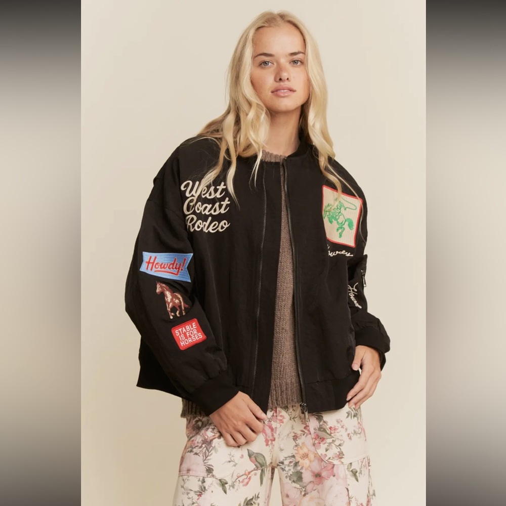 NWT - The West Coast Rodeo - Bomber Jacket - Picture 4 of 4